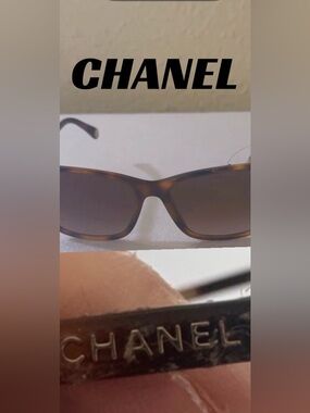 Brown Rectangular Sunglasses